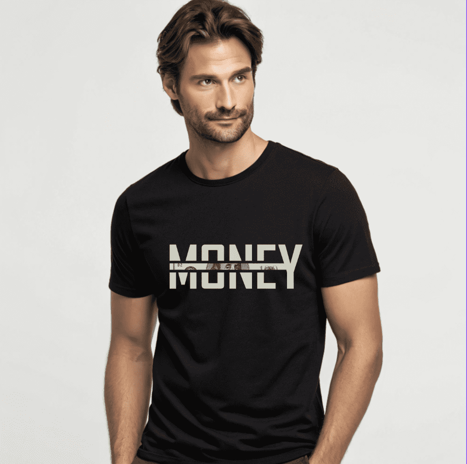 ' MONEY ' T-shirt - Image 5